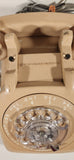 Vintage 1954-1975 GTE Automatic Electric Sand/Beige Model AE-80 Rotary Telephone Working