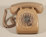 Vintage 1954-1975 GTE Automatic Electric Sand/Beige Model AE-80 Rotary Telephone