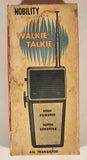 Vintage Nobility Walkie Talkie All Transistor Woodsman Model WT-301 Handheld Radio with Box