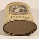 Antique Yardley Old English Lavender Talc Powder Tin Can Still Full