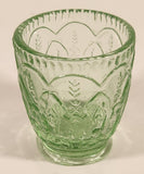 Antique 1930s Federal Glass 3" Green Depression Glass Cup