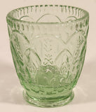 Antique 1930s Federal Glass 3" Green Depression Glass Cup