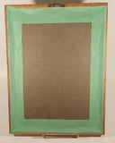 RCA Victor Elvis Presley with The Jordanaires Can't Help Falling In Love 45RPM Vinyl Record Album and Black and White Photo On Sheet Music Background in Wood Frame