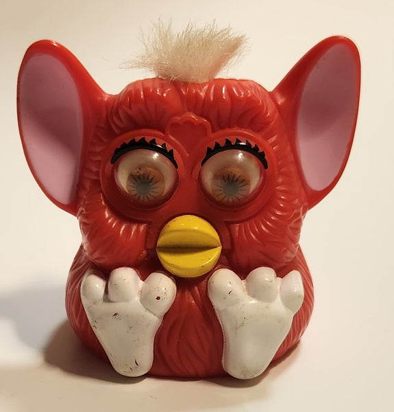 1998 McDonald's Tiger Electronics Furby Red 3" Plastic Toy Figure