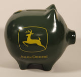 John Deere Green Pig Shaped Ceramic Piggy Bank