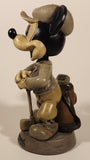 Disney Disneyland Resort Mickey Mouse Golfer 8 1/4" Heavy Resin Bobble-Head