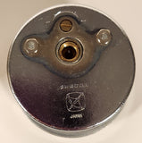 Vintage 1970 Sarome Japan Space Age Design Gold Finish 5 3/8" Table Top Lighter