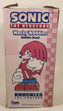 2011 Funko Sega Sonic The Hedgehog Knuckles The Echidna 6" Wacky Wobbler Bobble-Head New in Damaged Box