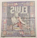 Elvis Presley The King Lives On 16 1/2" x 17 1/2" Cotton Fabric Panel