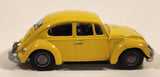 1998 Corgi Motoring Memories Collectables Volkswagen 1200 Saloon Yellow Die Cast Toy Car Vehicle