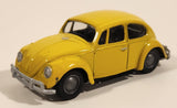 1998 Corgi Motoring Memories Collectables Volkswagen 1200 Saloon Yellow Die Cast Toy Car Vehicle