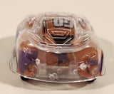 GO! Sports Car Speed Clear and Orange Pull Back Plastic Toy Car Vehicle