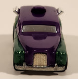 2019 Hot Wheels Batman Cockney Cab II Taxi The Joker Green & Purple Die Cast Toy Car Vehicle