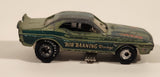 1995 Playing Mantis Johnny Lightning Bob Banning Dodge NHRA Funny Car Green Die Cast Toy Car Vehicle