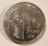 2021 French Pacific Territories 10 Francs CFP Copper-Nickel Metal Coin