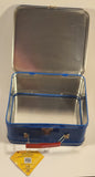 DC Comics Blue Superman Tin Metal Lunch Box With Original Tag