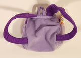 Mattel Viacom Dora The Explorer Backpack and Map Character Small Soft Fabric Purple Bag