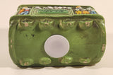 Vintage San Francisco Street Car Hard Vinyl Hand Painted Coin Bank Made in Hong Kong