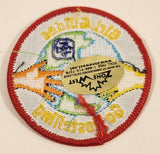 Girl Guides Canada Go Hostelling Embroidered Fabric Patch Badge