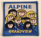 Girl Guides Canada Alpine Grandview Embroidered Fabric Patch Badge
