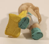 Vintage 1984 OAA Cabbage Patch Kids Baby with Blanket 2 1/4" PVC Toy Figure