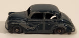 Vintage 1958 Lesney No. 46 Morris Minor 1000 Dark Green Die Cast Toy Car Vehicle