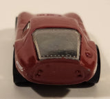 2012 Hot Wheels Shelby Cobra Daytona Coupe Maroon Dark Red Die Cast Toy Car Vehicle