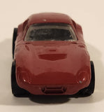 2012 Hot Wheels Shelby Cobra Daytona Coupe Maroon Dark Red Die Cast Toy Car Vehicle