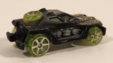 2005 Hot Wheels McDonald's AcceleRacers RD-05 Black & Lime Green Die Cast Toy Car Vehicle