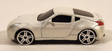 Maisto 2009 Nissan 370Z Pearl White Die Cast Toy Car Vehicle