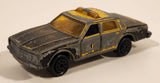 Vintage Majorette No. 240 Chevrolet Impala 444 Taxi Cab Black and Yellow 1/69 Scale Die Cast Toy Car Vehicle