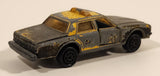 Vintage Majorette No. 240 Chevrolet Impala 444 Taxi Cab Black and Yellow 1/69 Scale Die Cast Toy Car Vehicle