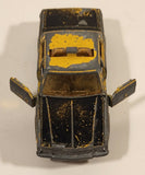Vintage Majorette No. 240 Chevrolet Impala 444 Taxi Cab Black and Yellow 1/69 Scale Die Cast Toy Car Vehicle