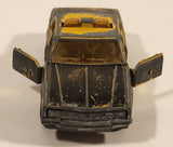 Vintage Majorette No. 240 Chevrolet Impala 444 Taxi Cab Black and Yellow 1/69 Scale Die Cast Toy Car Vehicle