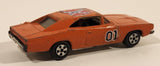 Vintage 1981 Warner Bro. ERTL Dukes of Hazzard General Lee Orange Die Cast Toy Muscle Car Vehicle TV Show Collectible