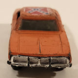 Vintage 1981 Warner Bro. ERTL Dukes of Hazzard General Lee Orange Die Cast Toy Muscle Car Vehicle TV Show Collectible