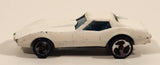 1996 Hot Wheels Corvette Stingray White Die Cast Toy Car Vehicle
