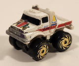 Road Champs Monster Wheels City Towing Truck White Miniature Die Cast Toy Vehicle