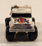 Road Champs Monster Wheels City Towing Truck White Miniature Die Cast Toy Vehicle