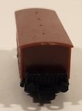 1990s Soma Train Car HP6523 Brown Red Plastic Toy Railroad Vehicle