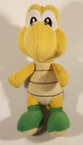 2017 Little Buddy Nintendo Super Mario Koopa Troopa 8" Tall Plush Toy Character