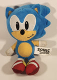2024 Jakks Sega Sonic The Hedgehog 9" Tall Toy Plush Video Game Character