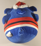 2024 Jazwares Kellytoy Original Squishmallows Sega Sonic The Hedgehog Santa Claus 14" Stuffed Plush Toy