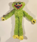 Poppy Playtime Lime Green Huggy Wuggy 16" Tall Toy Stuffed Plush with Velcro Hands