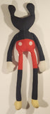 Poppy Playtime Huggy Wuggy in Mickey Mouse Style Costume 20" Stuffed Plush Toy
