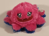 Poppy Playtime Blue Huggy Wuggy Pink Kissy Missy Reversible Octopus 8" Stuffed Plush Toy
