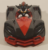 2023 NKOK Sega Sonic The Hedgehog Team Sonic Shadow 8 1/4" Plastic Toy Remote Control Toy Car (Missing Controller)