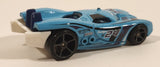 2014 Hot Wheels HW City: Future Fleet Prototype H-24 Sky Blue Die Cast Toy Car Vehicle
