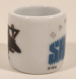 NHL Ice Hockey San Jose Sharks Team Mini Miniature Ceramic Mug