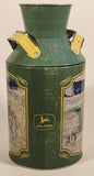 2008 John Deere Judy Richardson Tractors 8" Tin Metal Milk Creamer Jug Can